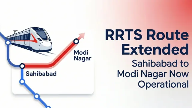 New RRTS Section Between Sahibabad and Modi Nagar Now Operational
